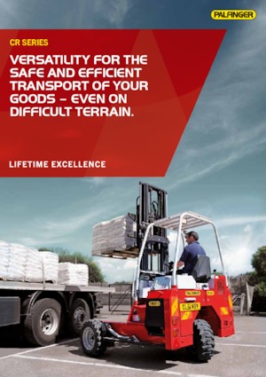 Závěsné dieselové vysokozdvižné vozíky Palfinger CR 253 HD