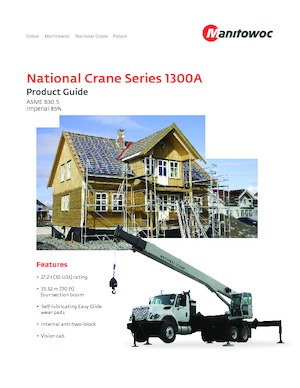 Teleskopické autojeřáby National Crane 1300A