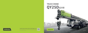 Teleskopické autojeřáby Zoomlion QY25D531R