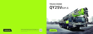 Teleskopické autojeřáby Zoomlion QY25V531.5