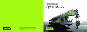 Teleskopické autojeřáby Zoomlion QY30V532.9