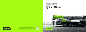 Teleskopické autojeřáby Zoomlion QY70V532