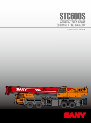 Teleskopické autojeřáby Sany STC600S