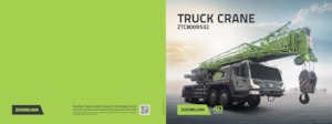 Teleskopické autojeřáby Zoomlion ZTC800R532