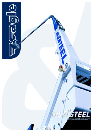 Přívěsné kloubové pracovní plošiny Oil & Steel Eagle 5634