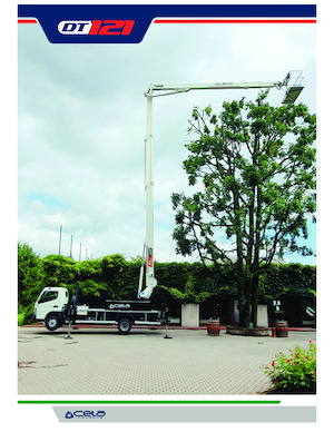 Autoplošiny s teleskopickým výložníkem CELA DT121