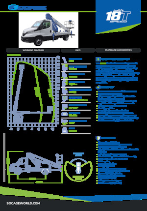Autoplošiny s teleskopickým výložníkem Socage forSte 18T Speed