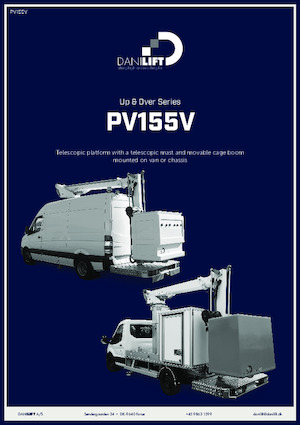 Autoplošiny s teleskopickým výložníkem Danilift PV155V
