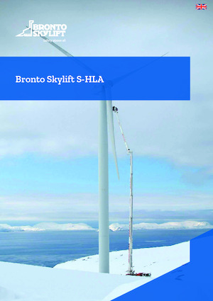 Autoplošiny s teleskopickým výložníkem Bronto Skylift S104HLA