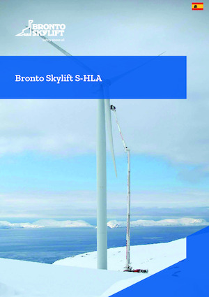 Autoplošiny s teleskopickým výložníkem Bronto Skylift S104HLA