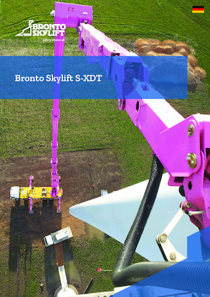 Autoplošiny s teleskopickým výložníkem Bronto Skylift S46XDT