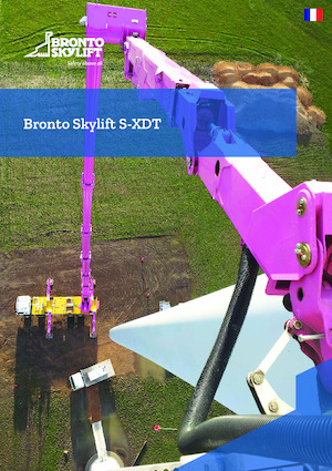 Autoplošiny s teleskopickým výložníkem Bronto Skylift S46XDT