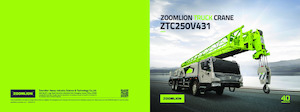 Teleskopické autojeřáby Zoomlion ZTC250V431
