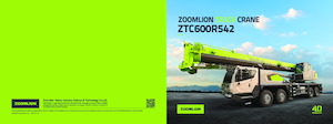 Teleskopické autojeřáby Zoomlion ZTC600R542