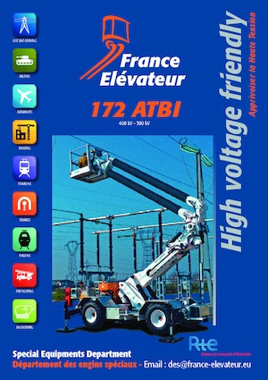 Autoplošiny s teleskopickým výložníkem France Elévateur 172 ATBI