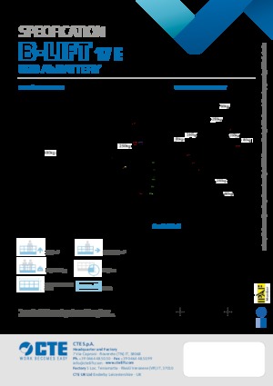 Autoplošiny s teleskopickým výložníkem CTE B-Lift 17