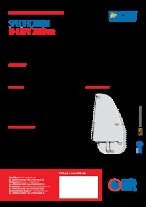 Autoplošiny s teleskopickým výložníkem CTE B-Lift 260