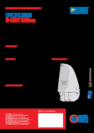 Autoplošiny s teleskopickým výložníkem CTE B-Lift 320