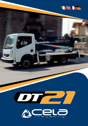 Autoplošiny s teleskopickým výložníkem CELA DT21