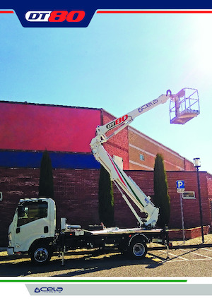 Autoplošiny s teleskopickým výložníkem CELA DT80