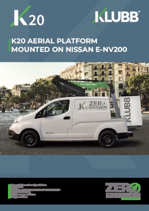 Autoplošiny s teleskopickým výložníkem Klubb K20