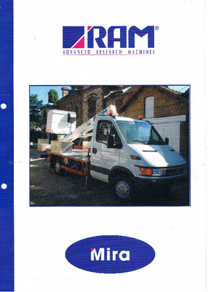 Autoplošiny s teleskopickým výložníkem RAM Mira 160 T