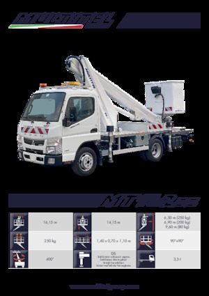 Autoplošiny s teleskopickým výložníkem Multitel MT 162 DS