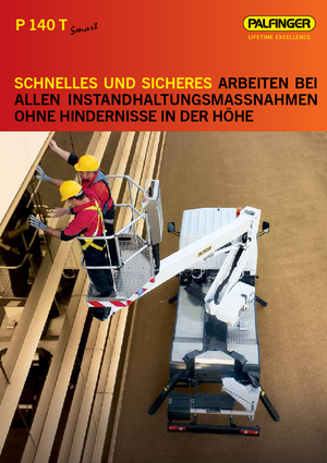 Autoplošiny s teleskopickým výložníkem Palfinger P 140 T