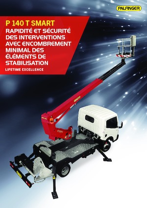 Autoplošiny s teleskopickým výložníkem Palfinger P 140 T