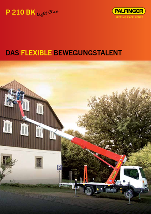 Autoplošiny s teleskopickým výložníkem Palfinger P210BK