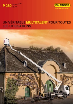 Autoplošiny s teleskopickým výložníkem Palfinger P 230