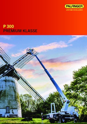 Autoplošiny s teleskopickým výložníkem Palfinger P 300