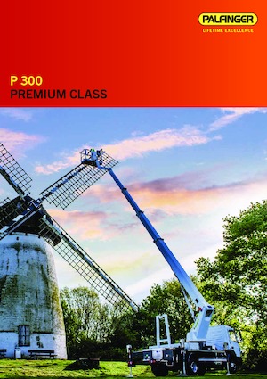 Autoplošiny s teleskopickým výložníkem Palfinger P 300