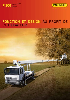 Autoplošiny s teleskopickým výložníkem Palfinger P 300