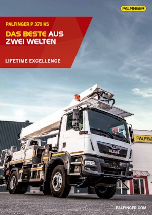 Autoplošiny s teleskopickým výložníkem Palfinger P 370 KS