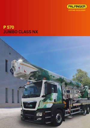 Autoplošiny s teleskopickým výložníkem Palfinger P 570