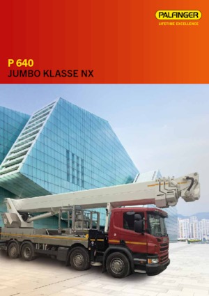 Autoplošiny s teleskopickým výložníkem Palfinger P 640