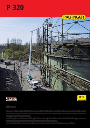 Autoplošiny s teleskopickým výložníkem Palfinger P 320