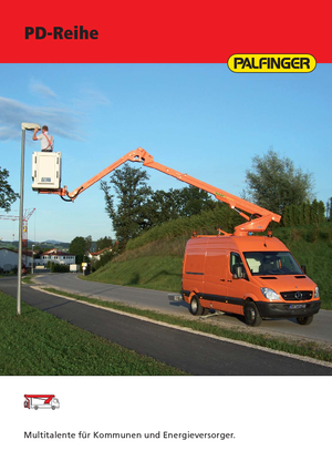 Autoplošiny s teleskopickým výložníkem Palfinger PD 182 V