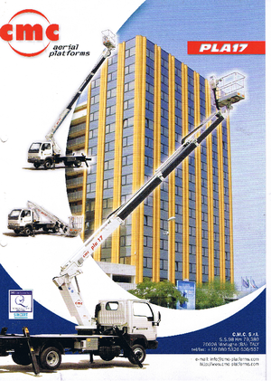 Autoplošiny s teleskopickým výložníkem CMC PLA 17