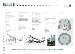 Autoplošiny s teleskopickým výložníkem ISOLI PT225 HE HE