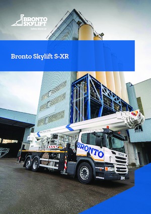 Autoplošiny s teleskopickým výložníkem Bronto Skylift S47XR
