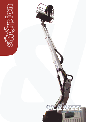 Autoplošiny s teleskopickým výložníkem Oil & Steel Scorpion 1160