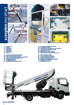 Autoplošiny s teleskopickým výložníkem Oil & Steel Scorpion 2012