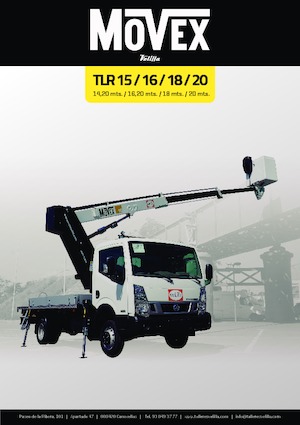 Autoplošiny s teleskopickým výložníkem Movex TLR 15