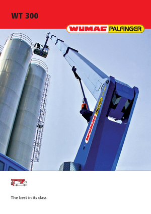 Autoplošiny s teleskopickým výložníkem Wumag-Palfinger WT 300.3