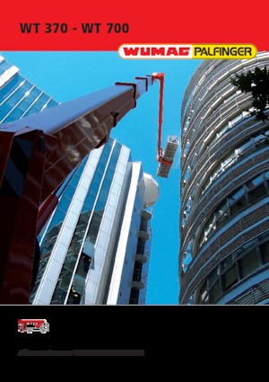 Autoplošiny s teleskopickým výložníkem Palfinger WT 370