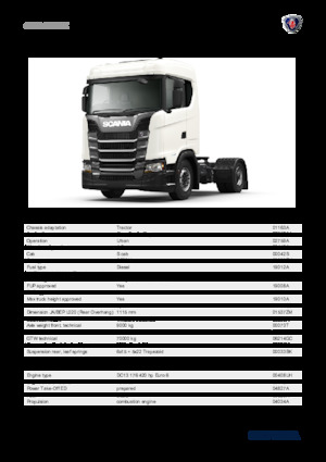 Tahače Scania S 420 A4x2NZ