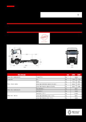 Tahače Renault T HIGH T4X2 MAXISPACE 13L E6
