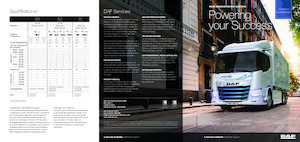 Tahače DAF XF 310 FT Electric